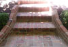 Sand Molded Brick Staircase