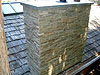 Quartzite Ledgestone Chimney, Mill Valley, Marin County, CA