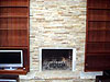 Quartzite Ledgestone Fireplace, Mill Valley, Marin County, CA