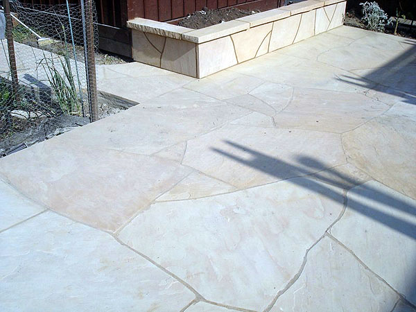 Arizona Select Flagstone Patio Wall, Emeryville, Alameda County, CA