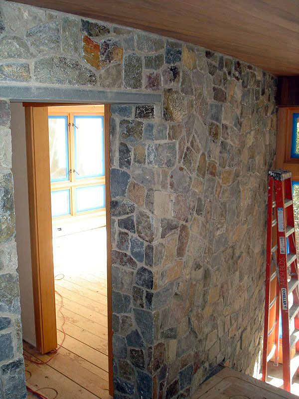 Edgehill Interior Stone Wall, Mill Valley, Marin County, CA