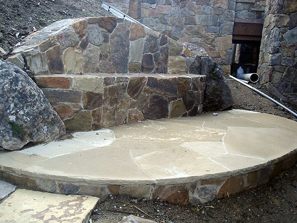 Harlan Valley Stone Bench, Mill Valley, Marin County, CA