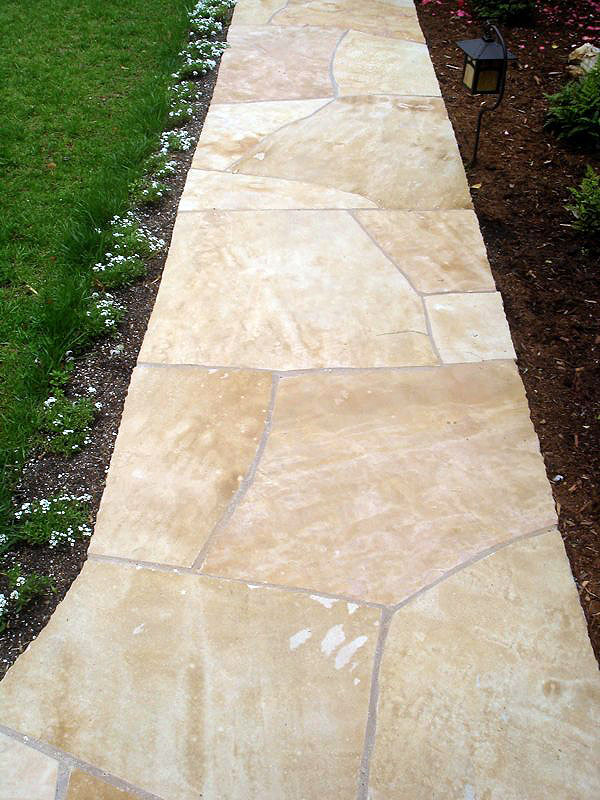 San Anselmo Arizona Flagstone Walkway, Tiburon, Marin County, CA
